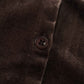 Velour Button Down Crew Cardigan-Brown-3