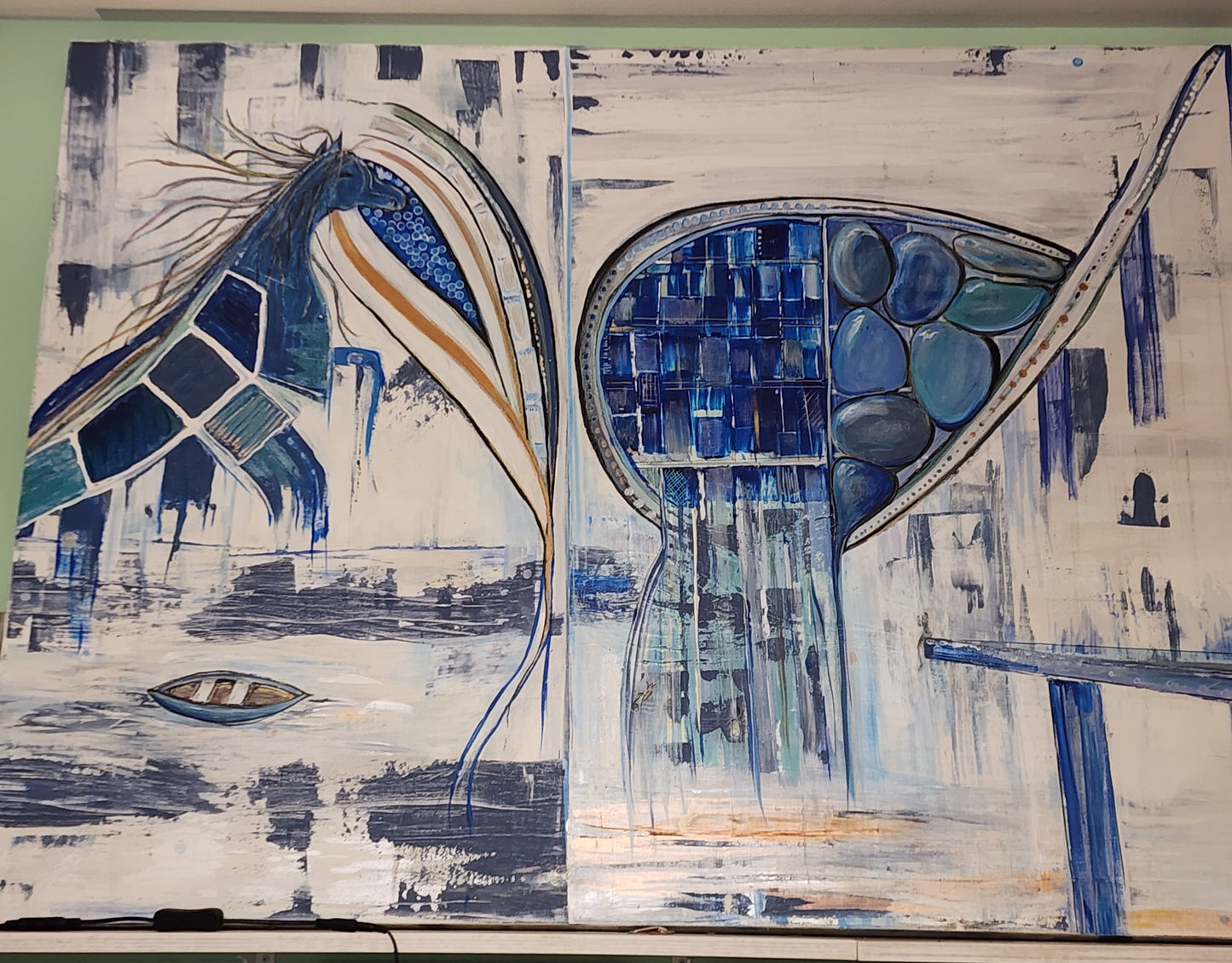 Inside my head 47x 36 Premium