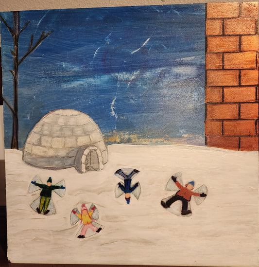 Snow Angels 12 x12