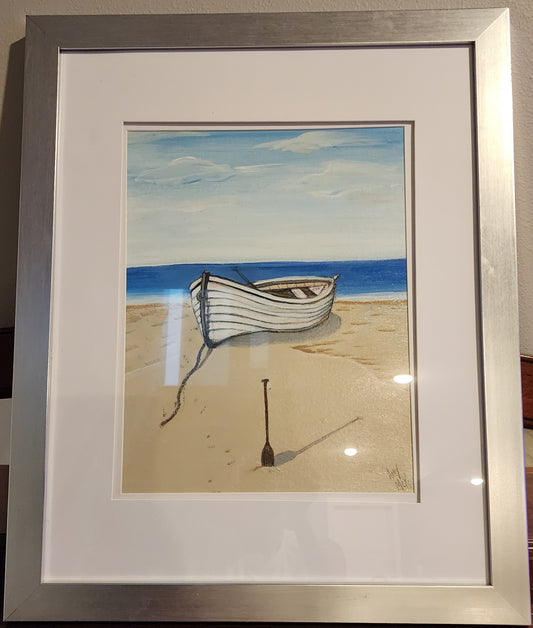 Grab your Oars 22x18 Framed