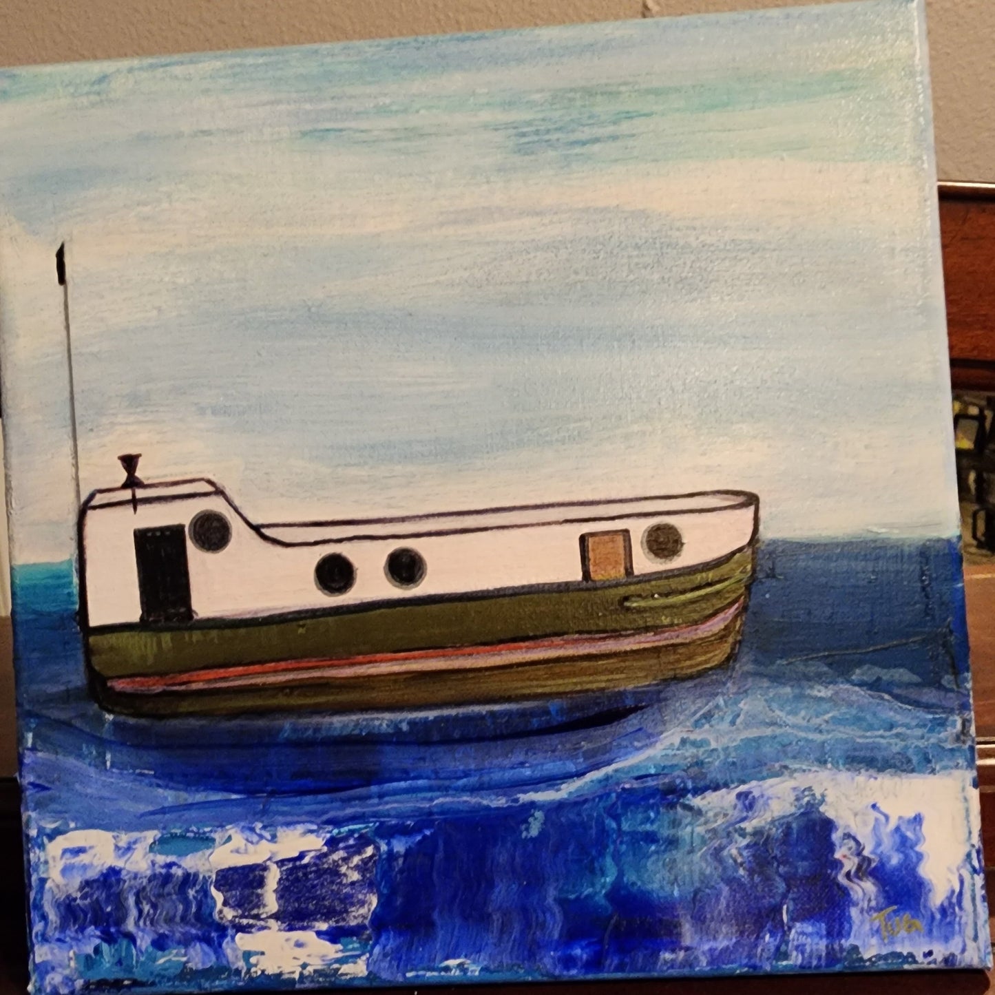 Tug from Fishtown 18x24