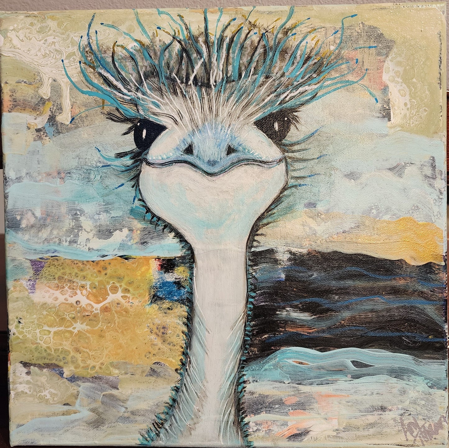 Ostrich 12x12