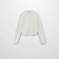 Textured Crew Cardigan-Ivory-0