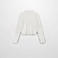 Textured Crew Cardigan-Ivory-1
