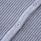 Button Down Ribbed Cardigan-Heathered Grey-3