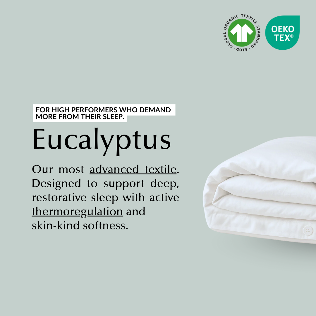 Cool & Comfy Silk Duvet Cover (Eucalyptus)-3
