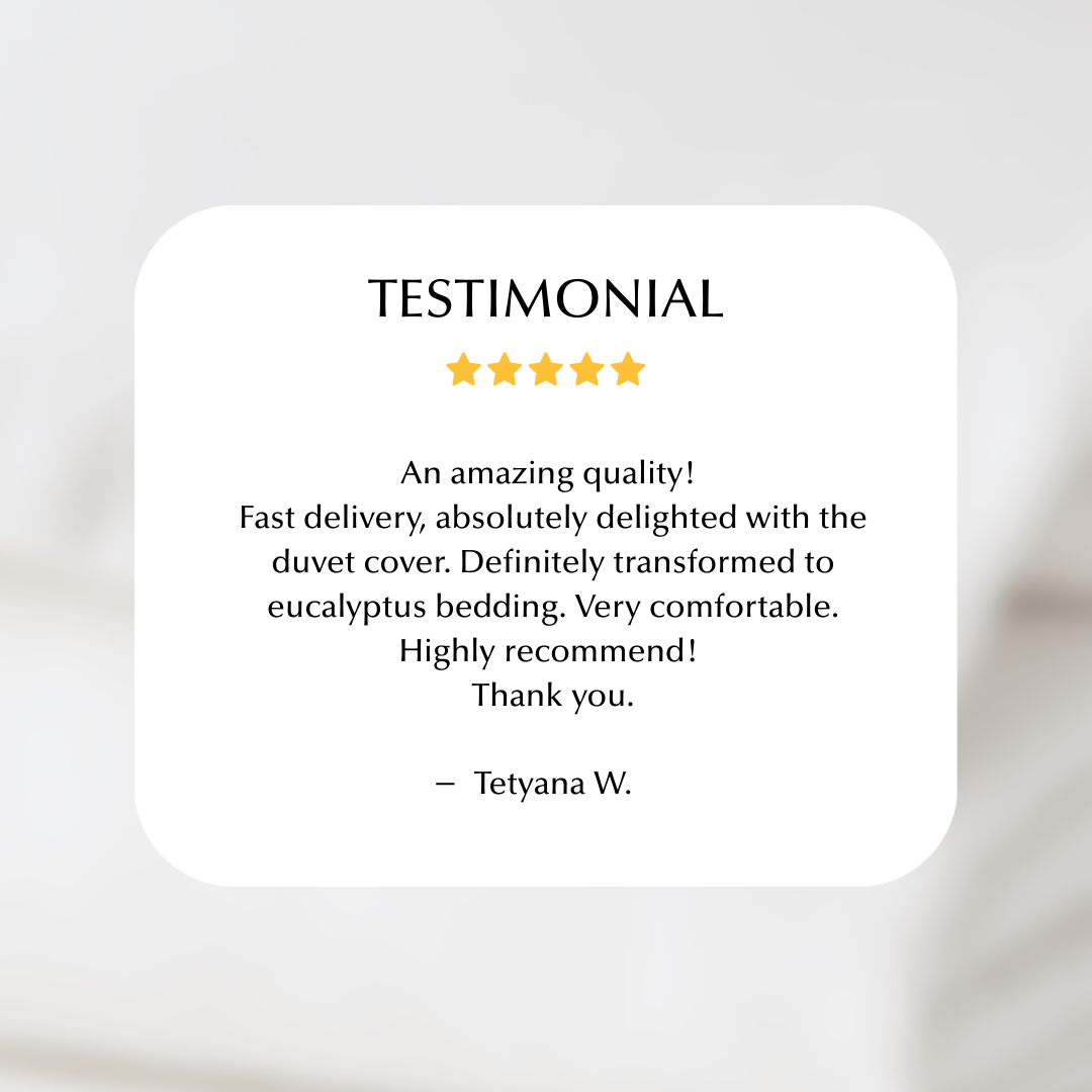 Cool & Comfy Silk Duvet Cover (Eucalyptus)-4