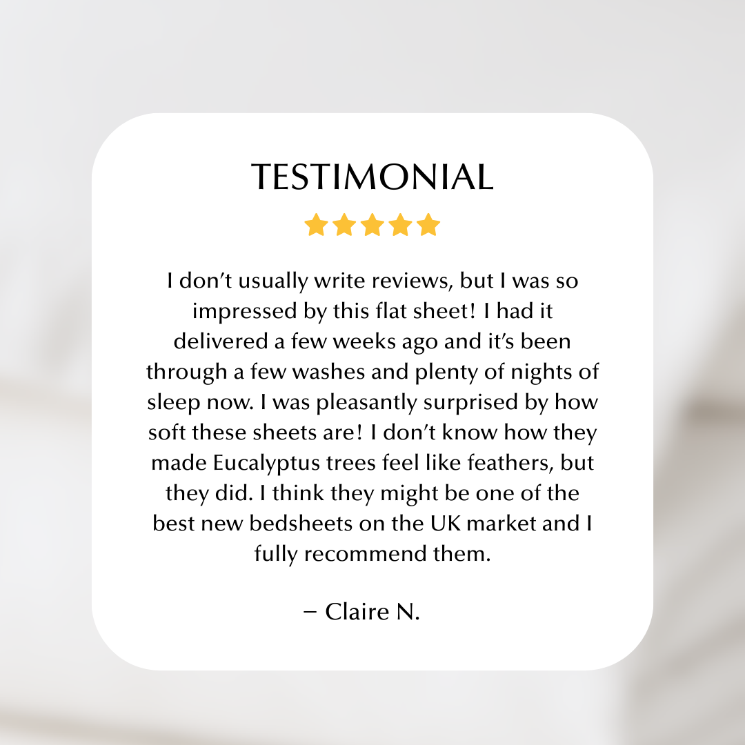 Cool & Comfy Silk Flat Sheet (Eucalyptus)-4