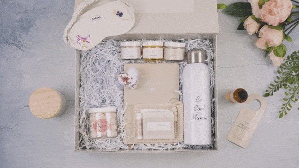 New Mom Gift, Pampering Natural Skincare gift for New Mom-3