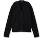 Cashmere-Blend Cardigan Sweater (Black)-0