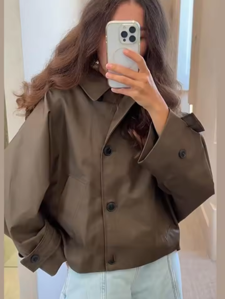 Women’s Casual Hooded Trench Coat