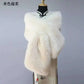 Winter Faux Fur Shawl Large Fluffy Scarf Neck Warmer Women Furry Collar Wedding Bridal Formal Evening Party Shrug Accessories