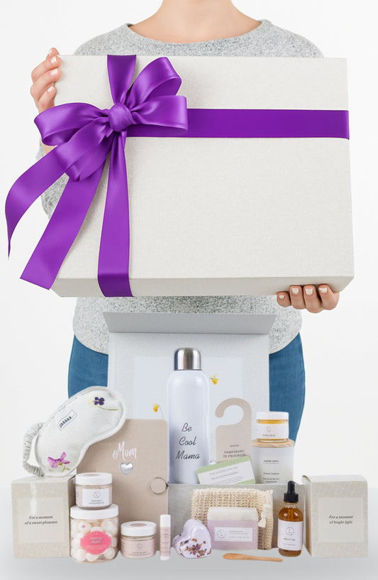 New Mom Gift, Pampering Natural Skincare gift for New Mom-1