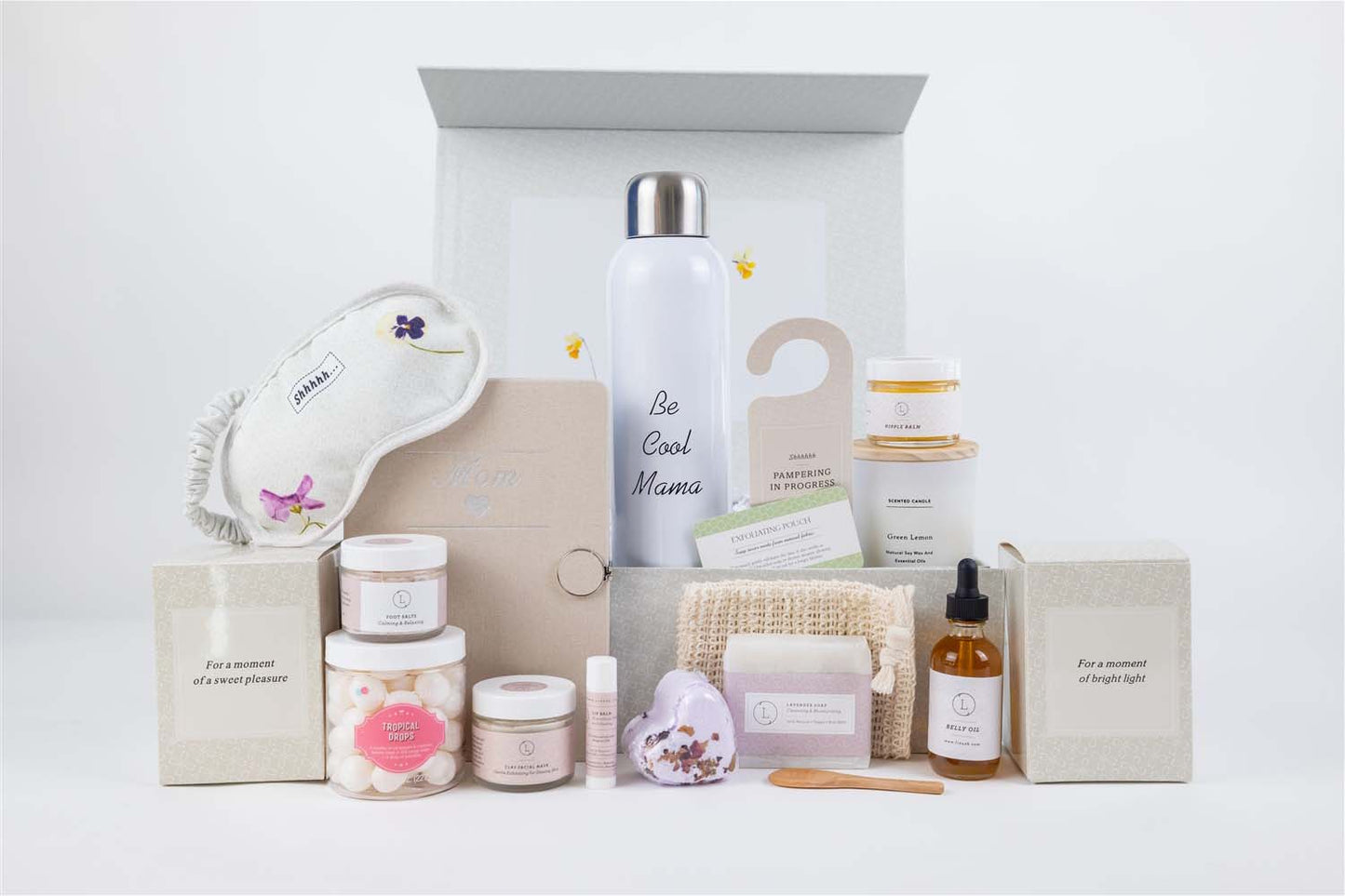 New Mom Gift, Pampering Natural Skincare gift for New Mom-0