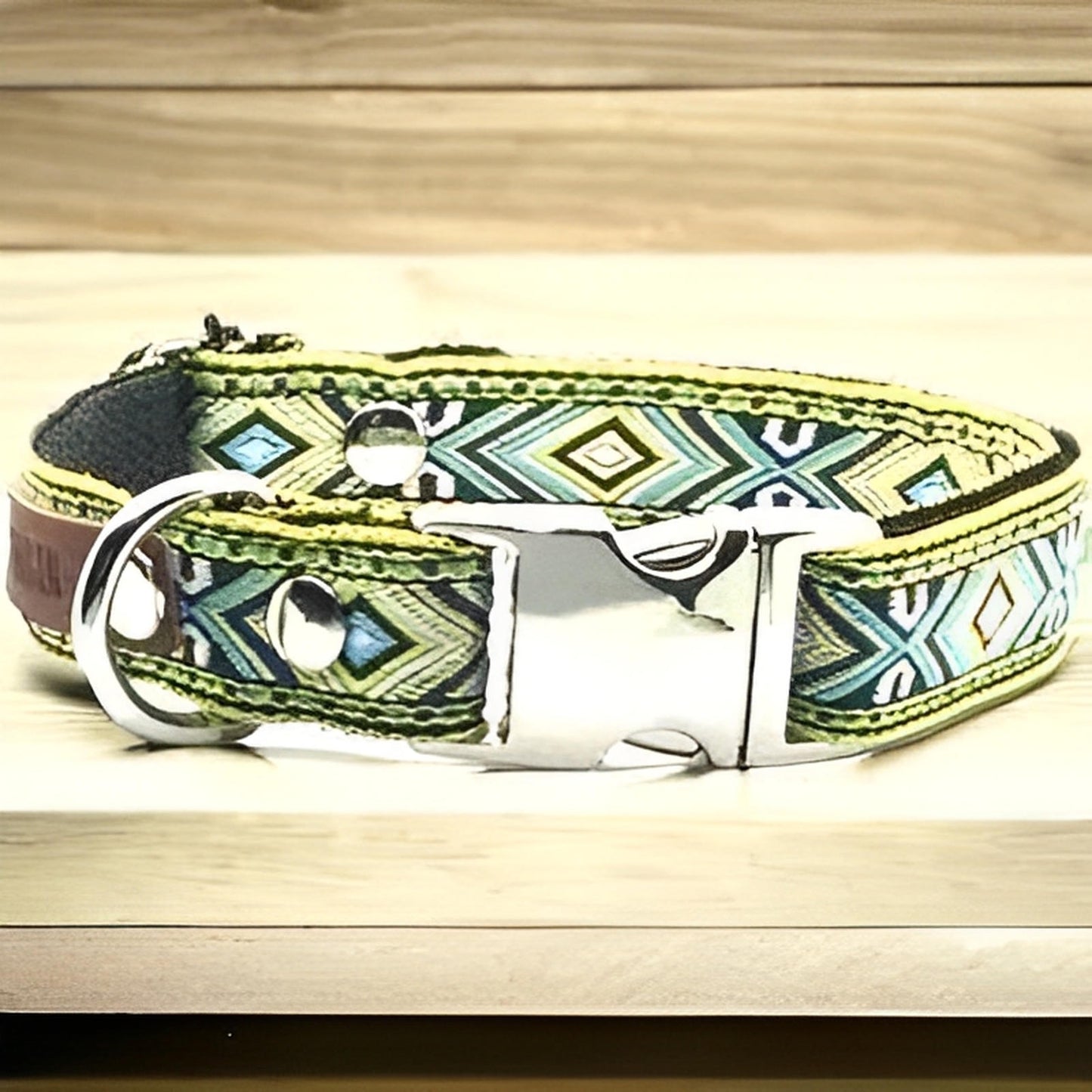 Chic Canine Personalised Cotton Collar-0