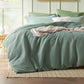 Waffle Weave Pure Cotton Duvet Cover Sets-7