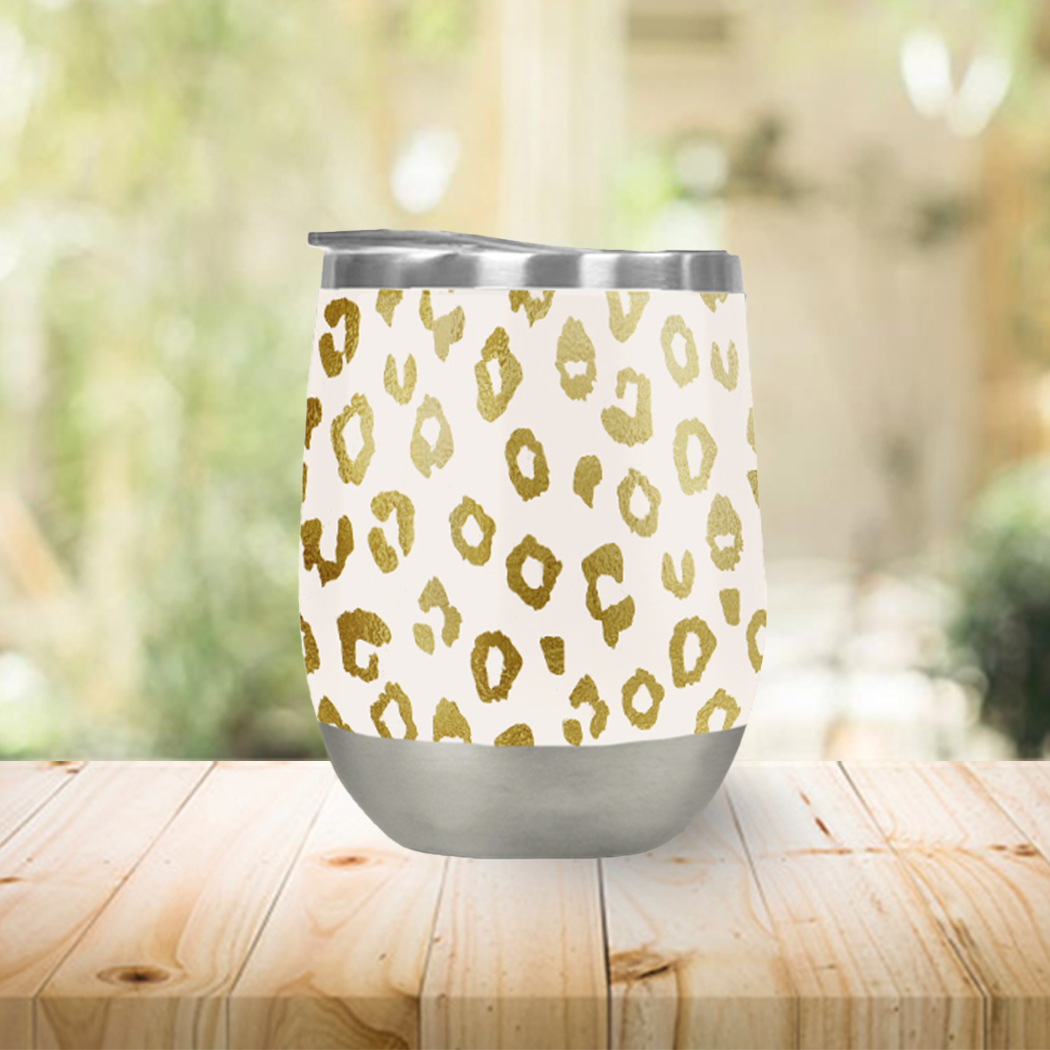 Summertime wine tumbler