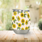 Summertime wine tumbler