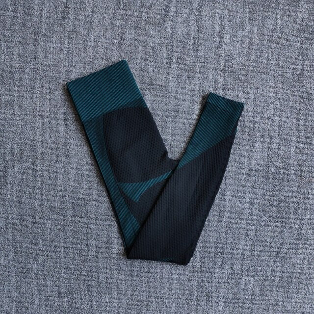 High Waist Fitness Gym Leggings Women Seamless Push Up Energy Tights Workout Running Activewear Tummy Control Yoga Pants