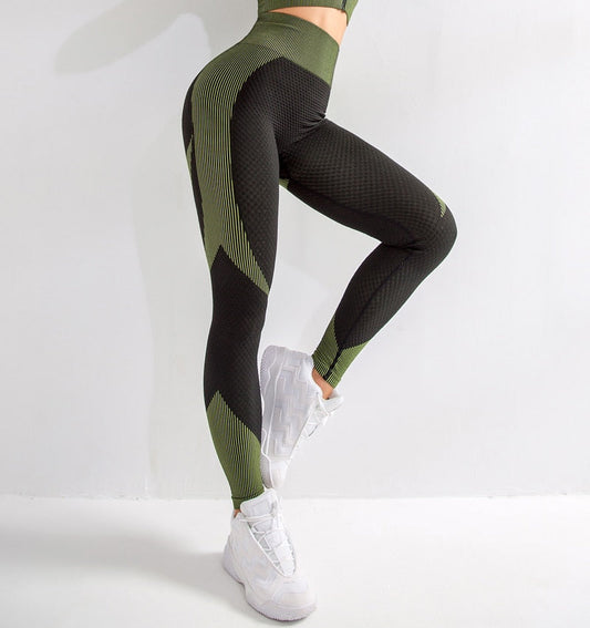 High Waist Fitness Gym Leggings Women Seamless Push Up Energy Tights Workout Running Activewear Tummy Control Yoga Pants